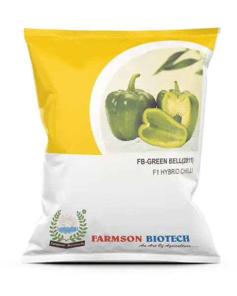 FB-GREEN BELL (2011) F1 HYBRID SWEET PEPPER SEEDS