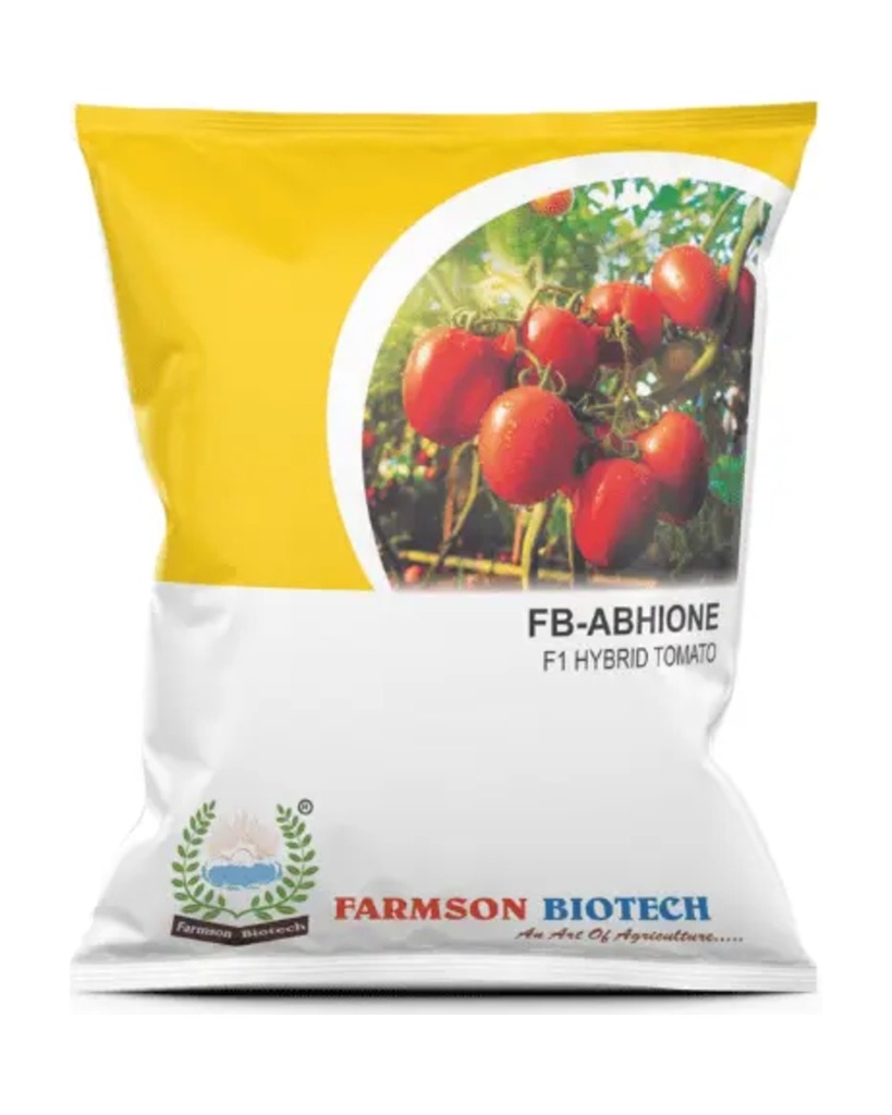 FSB-ABHIONE F1 HYBRID TOMATO SEEDS (OVAL AND RED)