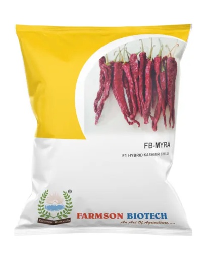 FB-MYRA (KASHMIRI CHILLI) F1 HYBRID CHILLI SEEDS